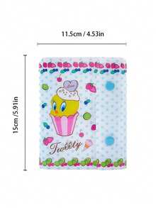 LOONEY TUNES X Joivida 1pc Loose-Leaf Binder Notebook With Funny Pattern, PVC Material, Removable Replaceable Pages, Smooth Writing Surface, School Supplies Essential, For Stationery Lovers, Great Gift - A7 - View 3