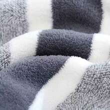 Super Absorbent And Super Soft Five-Star Hotel Two-Color Striped Towel And Bath Towel Set, Fast Drying, Strong Water Absorption And Lightweight, Camping Towel, Suitable For Home And Spa Use, Is A Must-Have Bathroom Item For Families And Couples - Multicolor - View 4