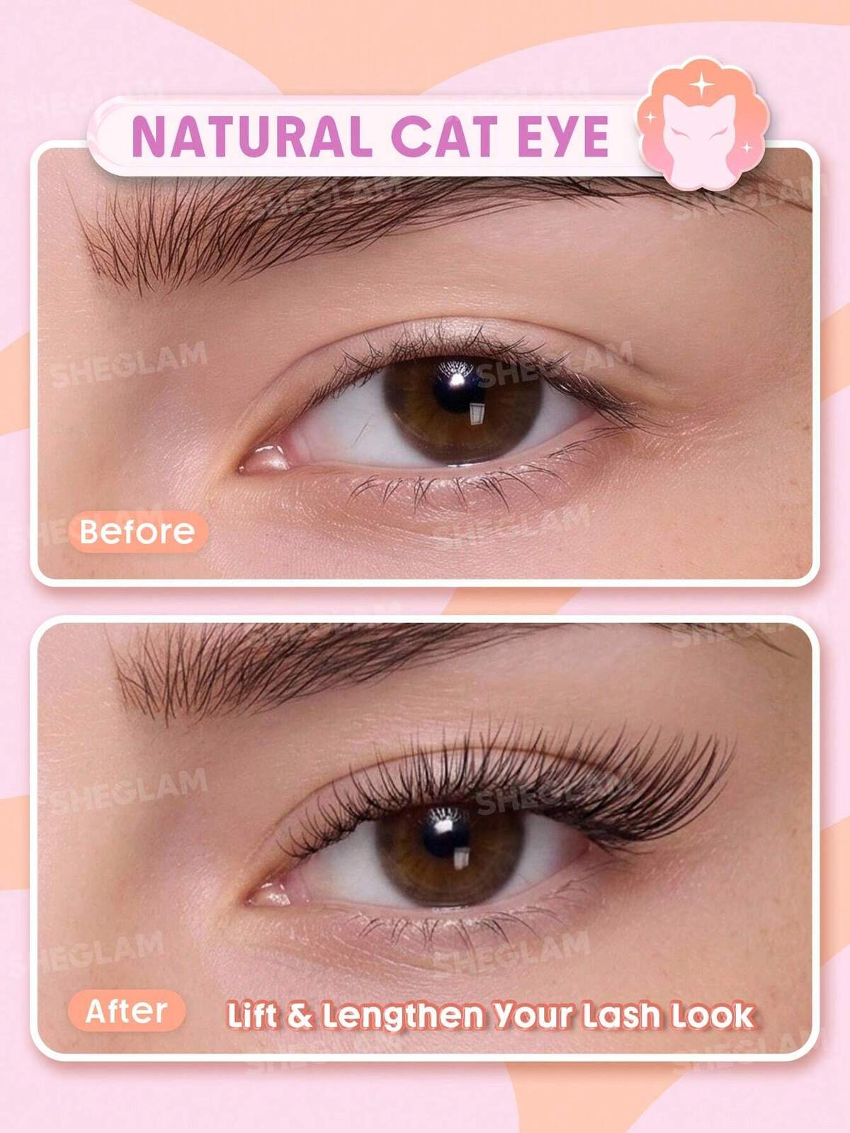 Flutter Flirt Natural Cat Eye Half Strip Lashes