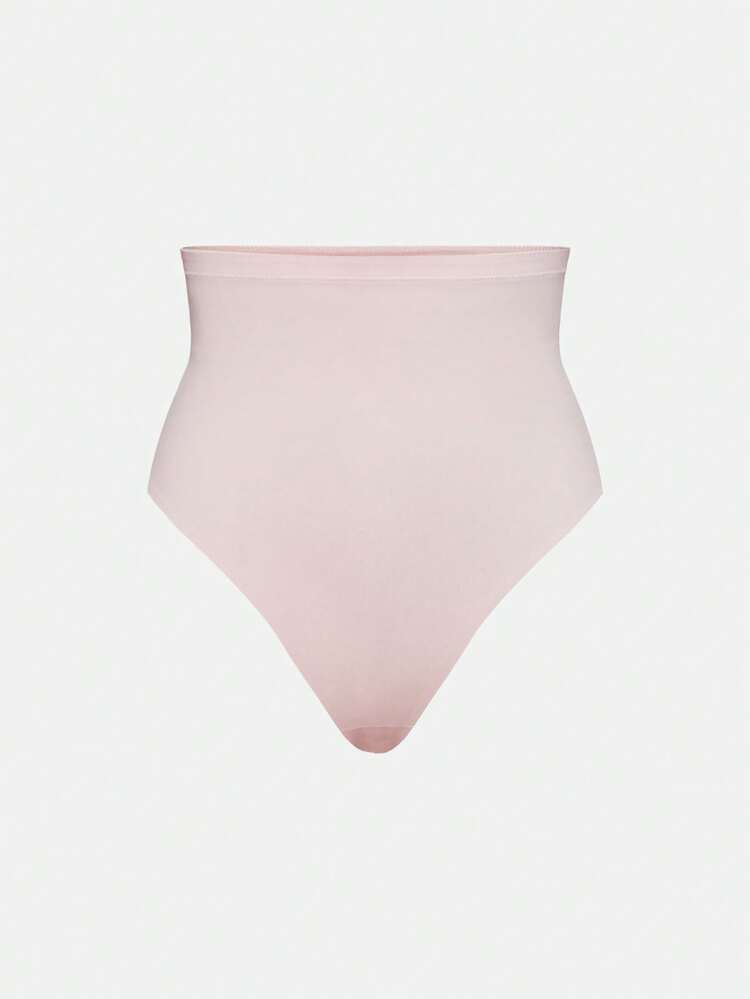 SHAPORA Women's Solid Color Casual Daily Wear Shaping Triangle Panties - Baby Pink - View 2