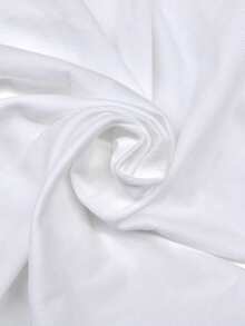 Musero Boxy Fit Oversized T-Shirt Spring Summer Streetstyle Easter Vacation - White - View 6