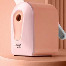 1pc Sketch Pencil Sharpener Dual Hole Manual Rotary Pencil Sharpener For Students And Teachers Back To School - multicolor - View 4