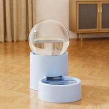 Tempat Makan & Minum Otomatis untuk Hewan Peliharaan, Wadah Makanan & Minum Berbentuk Bola, Dispenser Otomatis, Transparan, Krem, Dekorasi Rumah - 0,8 liter - View 14