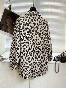Resyla Digital Print Loose Casual Long Sleeve Women's Blouse - Multicolor - View 2