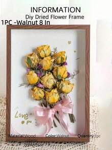 1 buah Bingkai Bunga Kering DIY, Kotak Berbayang, Bingkai Foto Berongga, Kotak Penyimpanan, Bingkai Pajangan Figur, Bingkai Pajangan Spesimen, Stand Pajangan Model. Cocok untuk Pajangan Bunga Kering, Hadiah Bingkai Foto, Dekorasi Hari Ibu, Paskah, dan Idul Fitri. - MultiWarna - View 12