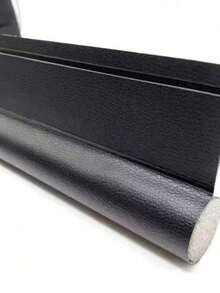 1PC Leatherette Self Adhesive Door Bottom Seal Strip Windproof Dustproof Soundproof Insect Blocking Gap Weatherstrip For Bedroom Home Indoor Daily Household Noise Reduction Decorative Door Accessory - Single-sided Seal - View 15
