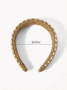 Opalesca Premium Headband - coffee color - View 8