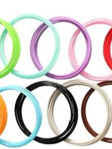 3D Pen PLA Filament Refill, Each Color 10feet, Total 150 Feet 3D Pen/3D Printer PLA Sample Pack, - multicolor - View 6