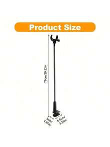 1PC 360 Degree Swivel Tilt Adjustable Clamp Hands Free Pet Blow Dryer Stand Holder For Cat Dog Grooming Salon Table Mounting Portable Pet Grooming Tool - Black - View 9