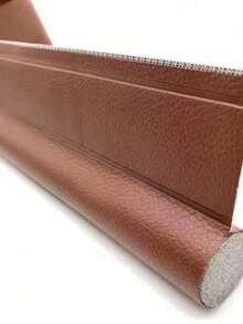 1PC Leatherette Self Adhesive Door Bottom Seal Strip Windproof Dustproof Soundproof Insect Blocking Gap Weatherstrip For Bedroom Home Indoor Daily Household Noise Reduction Decorative Door Accessory - Single-sided Seal - View 13