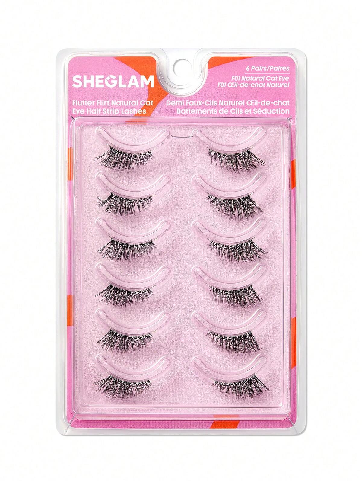 Flutter Flirt Natural Cat Eye Half Strip Lashes