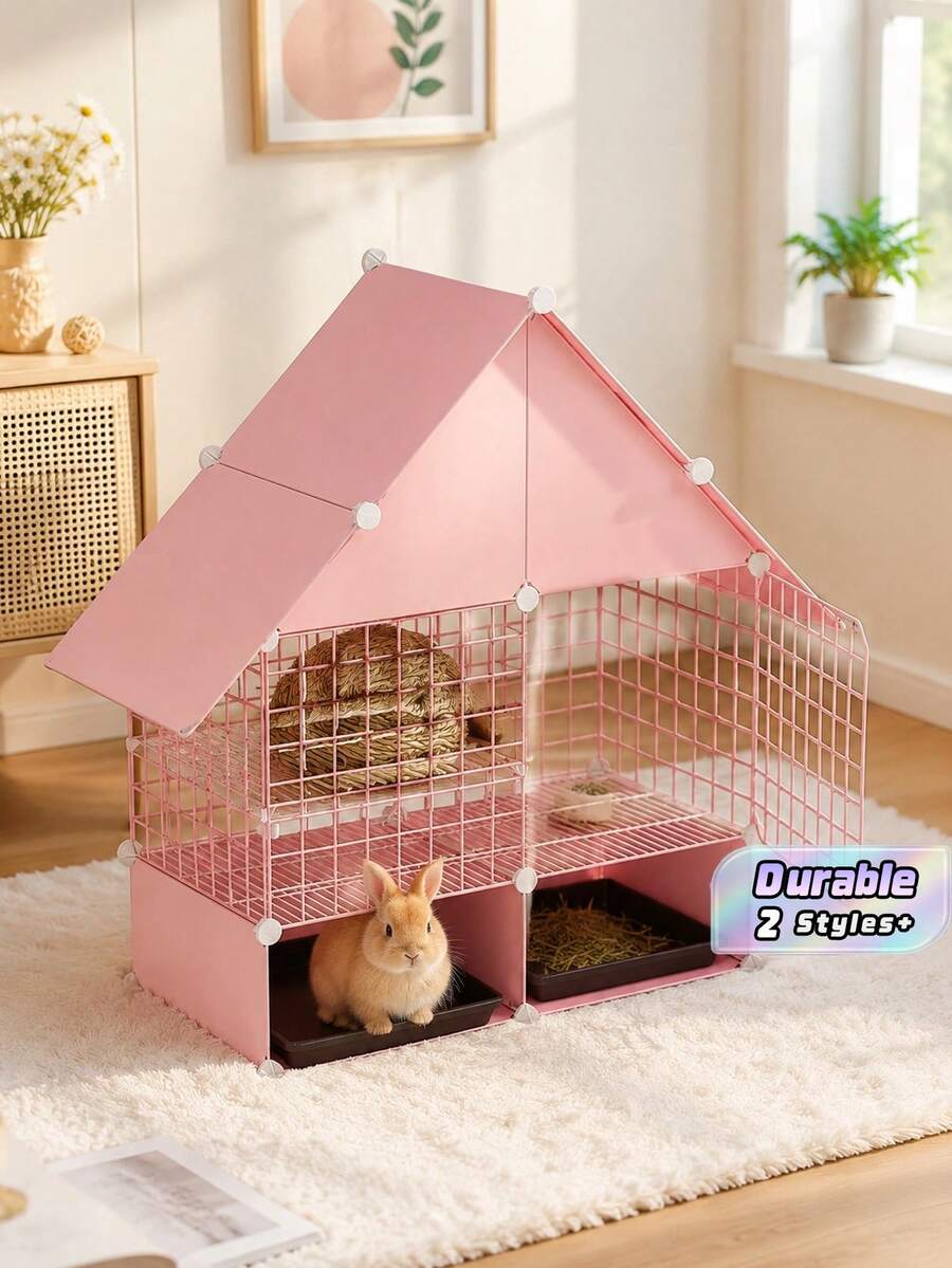 Indoor Special Small Hutch For Dwarf Rabbits, Encrypted Mini Rabbit ...
