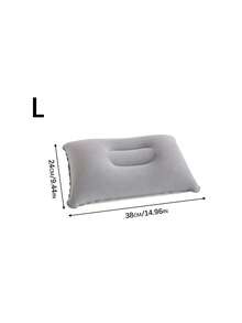 1/2 Outdoor Portable PVC Plush Inflatable Pillows, Camping Sleeping Bag Pillows, Nap Pillows - Multicolor - View 9