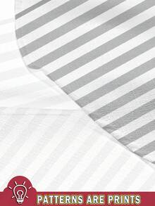 Alderstead 男士條紋短袖襯衫與短褲休閒套裝 - 彩色 - 查看 3