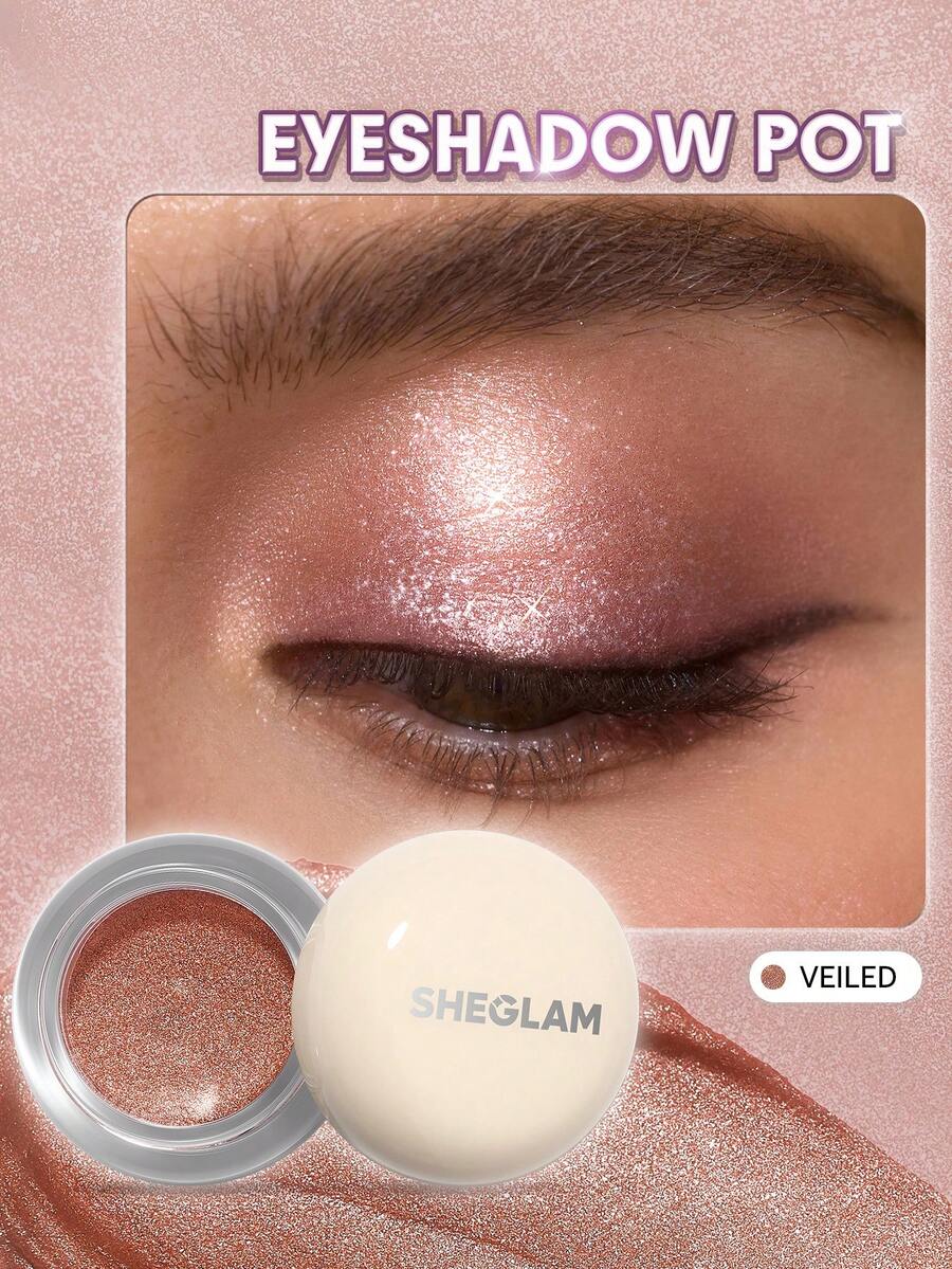 SHEGLAM Starstruck Cream Eyeshadow Pot-Sphere Brand Beauty Cosmetic Makeup For Women And Girls - Sphere - View 1