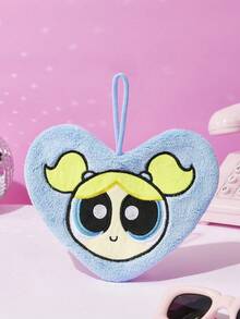 THE POWERPUFF GIRLS X Joivida 1件小女警姐妹卡通圖案毛巾，珊瑚絨吸水快乾抹布，易掛收納，馬卡龍柔和配色，可用於浴室、廚房、宿舍、公寓裝飾，週年可愛禮物 - 彩色 - 查看 17
