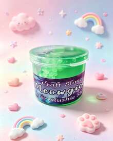 MINKOJA Slime Modeling Clay, Rice-Shaped Slime, Bubble Gel, Intelligent Stress-Relief Crystal Clay, Modeling Clay For Children's Toys - Multicolor - View 10
