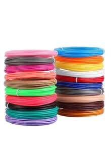 3D Pen PLA Filament Refill, Each Color 10feet, Total 150 Feet 3D Pen/3D Printer PLA Sample Pack, - multicolor - View 2