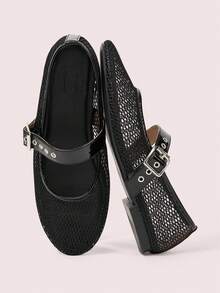 Black, buckle