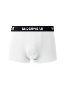 Provexi Provexi 11 piezas/Set de calzoncillos bóxer de unicolor para hombre con cintura con letras - Multicolor - Ver 6