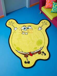 SpongeBob SquarePants | Joivida 1件地毯－授權卡通地墊，柔軟長毛家居裝飾 - 1PC - 查看 1