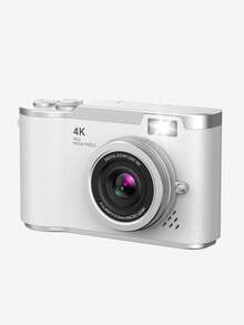 Teckwe 攝影用數位相機 4K Vlogging 相機 180°翻轉螢幕 8倍數位變焦 輕巧復古相機 附32GB TF卡 - 多色 - 查看 10