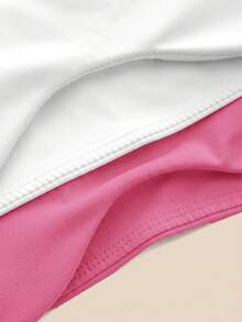 SHEIN Cheerettes 女款素色日常健身舒適運動內衣 - 彩色 - 查看 11