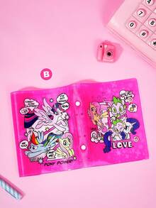 My Little Pony G4 X Joivida 卡通印花活頁夾，適合收納使用 - A7 - 查看 11