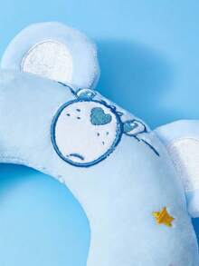 Care Bears X PETSIN 1個藍色心形熊甜甜圈狗發聲玩具，內置BB發聲器，互動式尖叫毛絨玩具，適合小型/中型犬，可磨牙潔牙，適用於室內遊戲、後院玩耍、旅行，也是獨特的個性化寵物週年或生日禮物 - 藍色愛心熊甜甜圈 - 查看 9