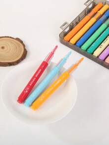 60/48/36 Colors Acrylic Marker Pen Set, Multi-Color Opaque Water-Based Painting Pens With Black Storage Box, Art Drawing Supplies For Students, Hobby Painting & Art Creation - Sets - View 6
