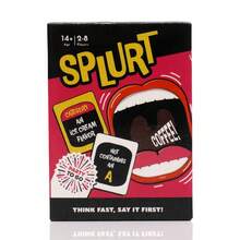 Splurt Quick Naming Word Game Cards, Fast Reaction Word Duel Board Game For Family Party - Multicolor - View 2