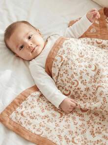 Cozy Pixies 1 Piece Can Be Used On Both Sides, Cute Pattern Printed Baby Four Seasons Comfortable And Soft Blanket, Suitable For Daily Use Of Newborns, Easy To Ca - Multicolor - View 2