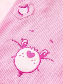 Care Bears X PETSIN 1pc Love Bear Embroidered Pet Pullover Vest, Cute Cartoon Pattern, Soft & Breathable Polyester, Anti-Flea, Less Shedding, Heat-Resistant, Super Comfy For Cats & Dogs, Purrfect For Indoor & Outdoor Fun Days - Multicolor - View 7