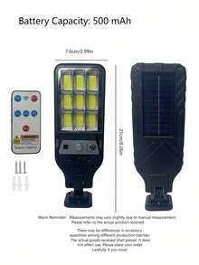 Outdoor Solar Lights Motion Sensor Solar 3 Modes Waterproof Security Wall Lighting For Patio Garden Door Street Light - black - View 12
