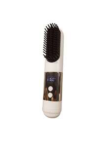 Teckwe New USB-C Charging Straightening Brush, 20S Rapid Heat-Up, Temperature-Controlled And Heat-Resistant Design, Ceramic Hair Protection Layer, Smooth Styling With One Stroke, Suitable For Various Home And Travel Scenarios, 2600 MAh. - Multicolor - View 9