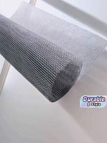 Gray, Multifunctional Mosquito Net Roll Is Durable, Cuttable, And Customizable In Size With A Large Coverage Area, Making It Ideal For Both Home And Outdoor Use. It Provides Protection Against Pets And Mosquitoes/Bugs, Suitable For Balconies - Grey - View 1