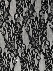 Maweii Gaun Mini Transparan Berbahan Renda Patchwork Ukuran Besar untuk Wanita, Cocok untuk Musim Gugur. - Hitam - View 4