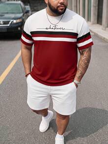 Sorvial Duck Pattern Print Design On Abdominal Muscles, Men's Fashionable Summer Casual Sportswear, Men's Top - Multicolor - View 1