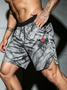 Gym Rark 男士抽繩腰口袋休閒日常旅行運動短褲 - 彩色 - 查看 5
