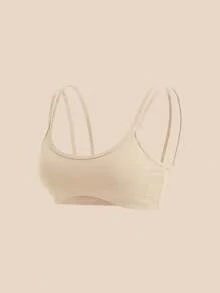 SHEIN Cheerettes 女款素色日常健身舒適運動內衣 - 彩色 - 查看 5