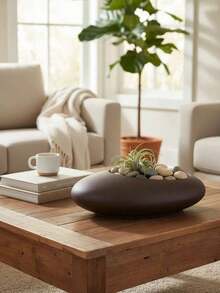 Dudukan Pohon Keramik Besar untuk Anggrek, Dudukan Bonsai Anggrek, Pot Bunga - MultiWarna - View 3