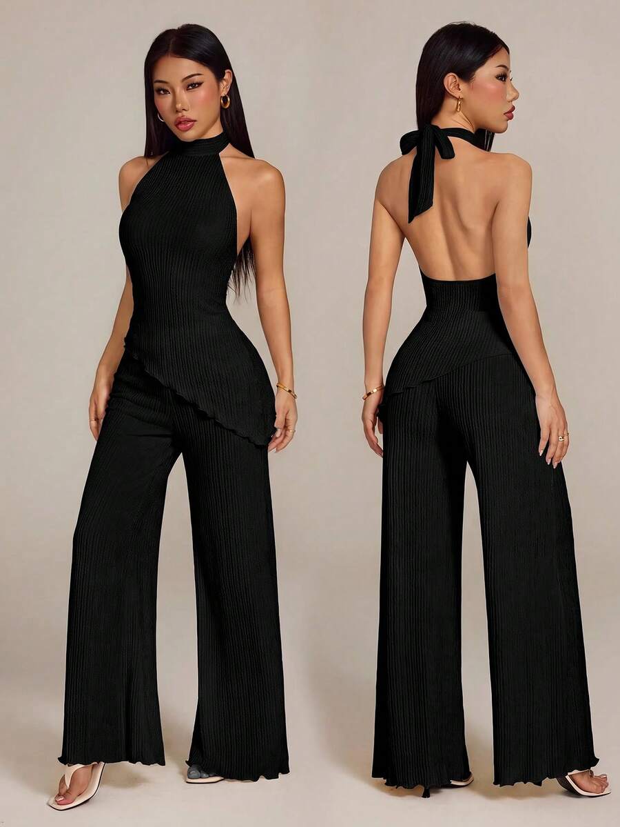 SHEIN PETITE Early Spring Women's Elegant Off-The-Shoulder Sleeveless ...