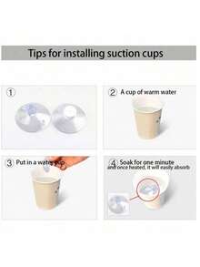 1PC Retractable Blackout Roller Blind Window Sun Shade Heat Insulation Curtain For Balcony Bathroom Home Office Window Cove - black - View 9
