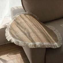 1pc Japanese/Nordic Style Woven Area Rug, Home Decor Mat For Small Sofa, Coffee Table, Photography, Suitable For Indoor Use - multicolor - View 6