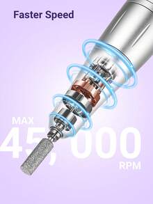 Teckwe Portable Nail Drill Machine - Multicolor - View 5