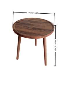1 Piece Handmade Rattan Woven Shell Small Tea Table Square Sofa Small Side Table Small Round Table Wild Dining Table - Multicolor - View 7