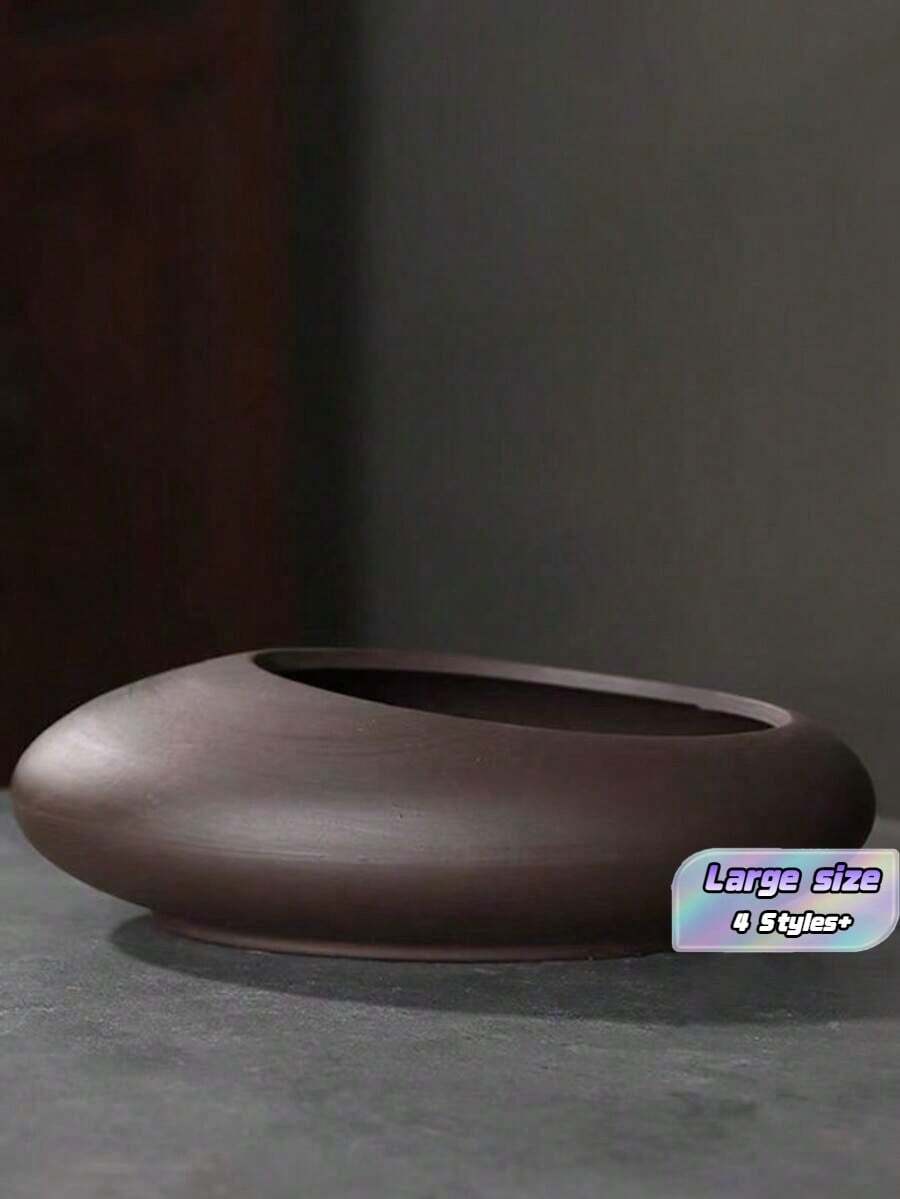 Dudukan Pohon Keramik Besar untuk Anggrek, Dudukan Bonsai Anggrek, Pot Bunga - MultiWarna - View 1