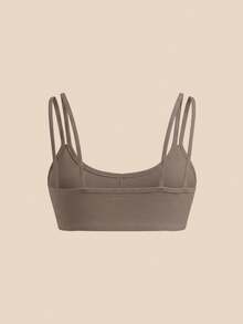 SHEIN Cheerettes 女款素色日常健身舒適運動內衣 - 彩色 - 查看 12