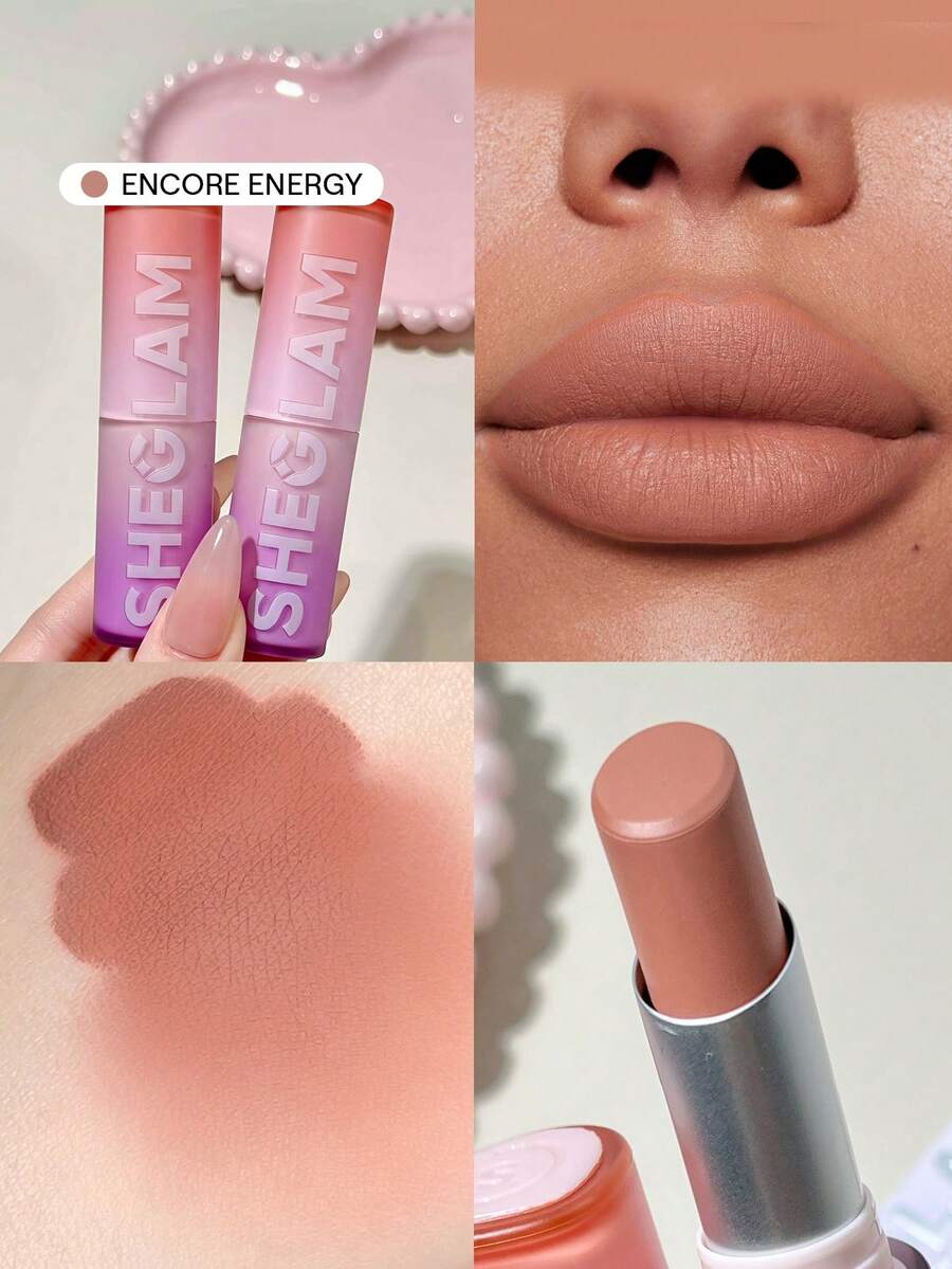 SHEGLAM Dynamatte Boom 持久霧面唇膏-Encore Energy 品牌美妝化妝品 適合女士與女孩 - Encore Energy - 查看 1