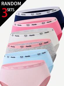 [3 Random Sets] Tween Girls Traceable Cotton Camisole And Triangle Bra Set, Solid Textured Fabric Offered In Six Gentle Assorted Pastel Shades - Multicolor - View 6